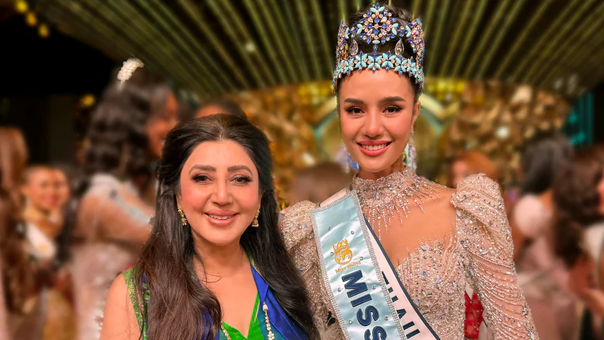 Archana Kochhar Highlights Telangana’s Legacy with Gollabhama Sarees at Miss World